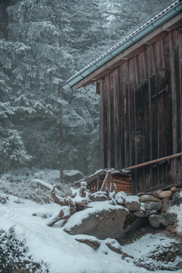 Ferienhaus Plöckenstein Schwarzenberg am Bohmerwald Exterior foto