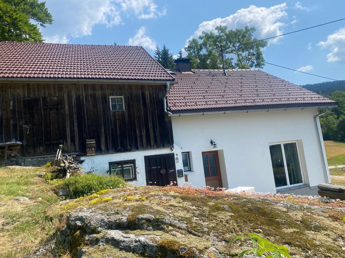 Ferienhaus Plöckenstein Schwarzenberg am Bohmerwald Exterior foto